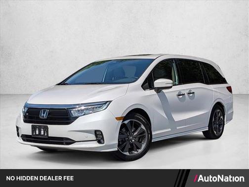 Platinum White Pearl 2023 Honda Odyssey Elite
