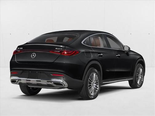 Black 2026 Mercedes-Benz GLC 300 4MATIC Coupe
