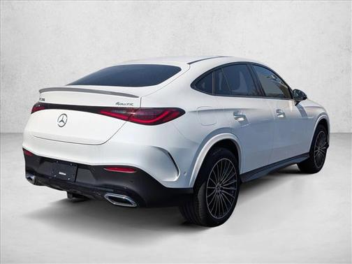 Polar White 2026 Mercedes-Benz GLC 300 4MATIC Coupe