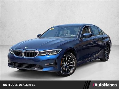 Mediterranean Blue Metallic 2019 BMW 330 xDrive