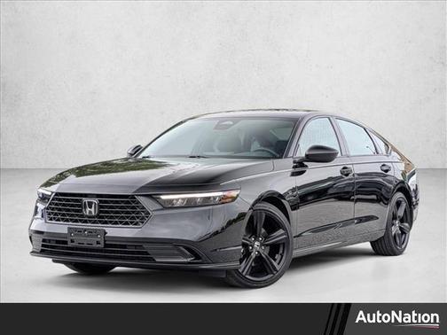 Crystal Black Pearl 2024 Honda Accord Hybrid Sport-L