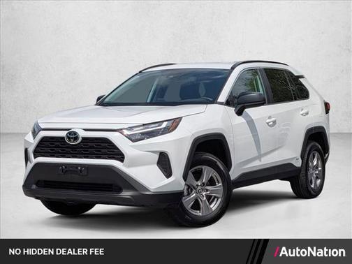 Ice Cap 2025 Toyota RAV4 Hybrid LE