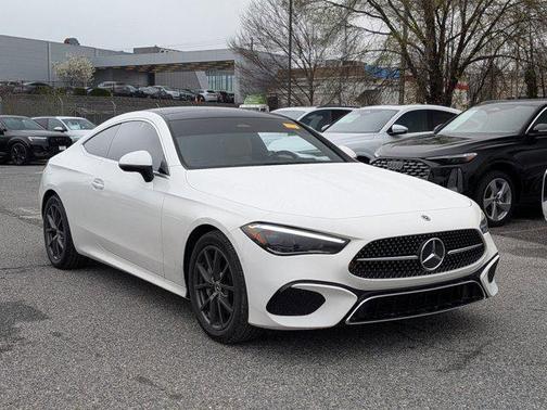 Polar White 2024 Mercedes-Benz CLE 300 4MATIC Coupe