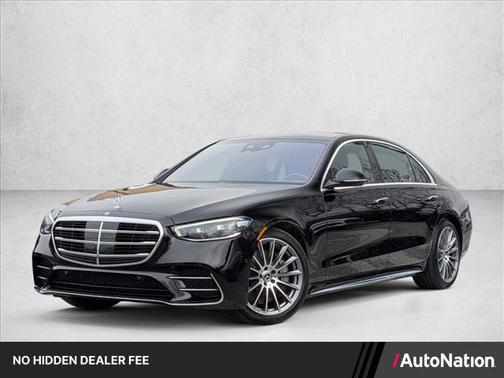 Obsidian Black Metallic 2025 Mercedes-Benz S-Class S 580e 4MATIC