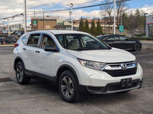 Platinum White Pearl 2019 Honda CR-V LX