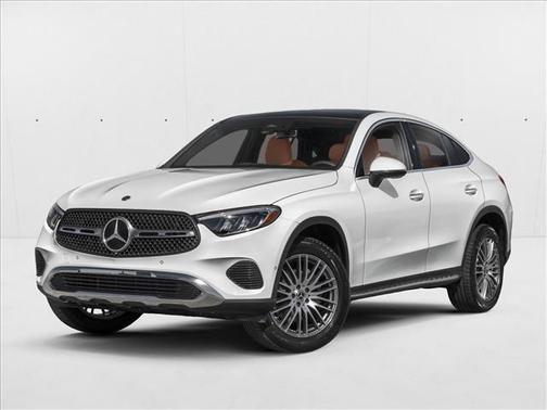 Polar White 2026 Mercedes-Benz GLC 300 4MATIC Coupe
