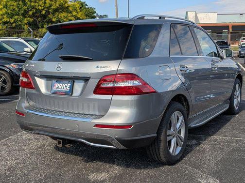 Iridium Silver Metallic 2015 Mercedes-Benz M-Class 4MATIC