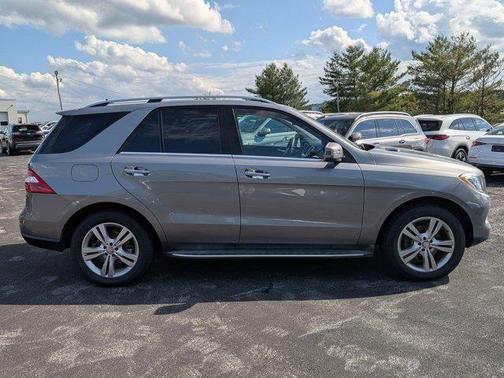 Iridium Silver Metallic 2015 Mercedes-Benz M-Class 4MATIC