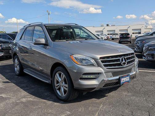 Iridium Silver Metallic 2015 Mercedes-Benz M-Class 4MATIC