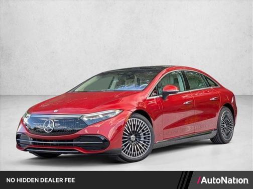 MANUFAKTUR Cardinal Red Metallic 2023 Mercedes-Benz EQS 450 4MATIC