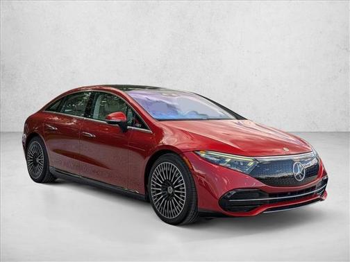 MANUFAKTUR Cardinal Red Metallic 2023 Mercedes-Benz EQS 450 4MATIC