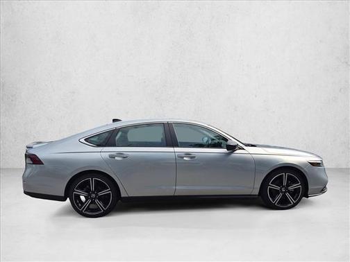 Solar Silver Metallic 2024 Honda Accord Hybrid Sport