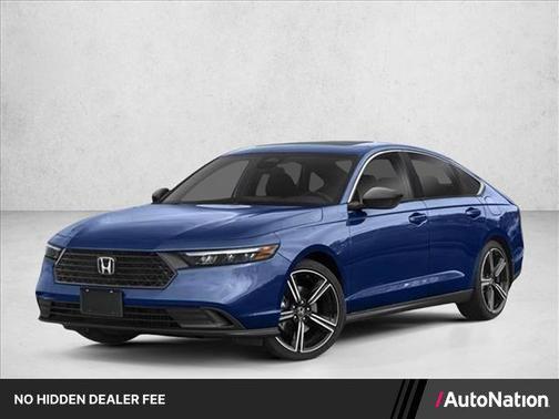 Solar Silver Metallic 2024 Honda Accord Hybrid Sport