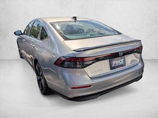 Solar Silver Metallic 2024 Honda Accord Hybrid Sport