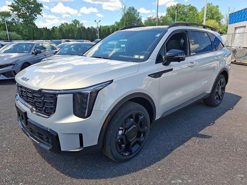 Ivory Silver 2026 Kia Sorento X-Line SX Prestige