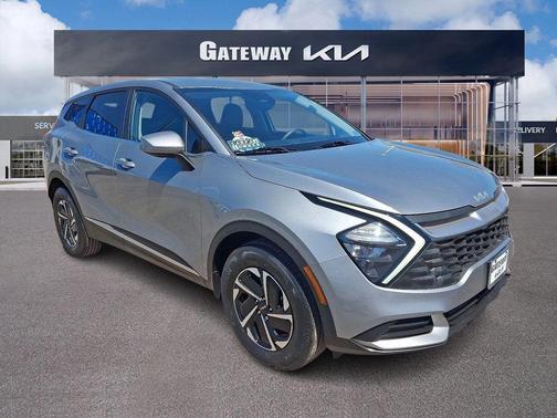 Steel Gray 2023 Kia Sportage Hybrid LX