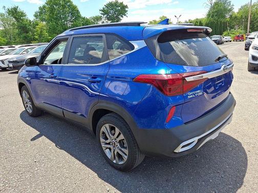 Neptune Blue 2021 Kia Seltos S