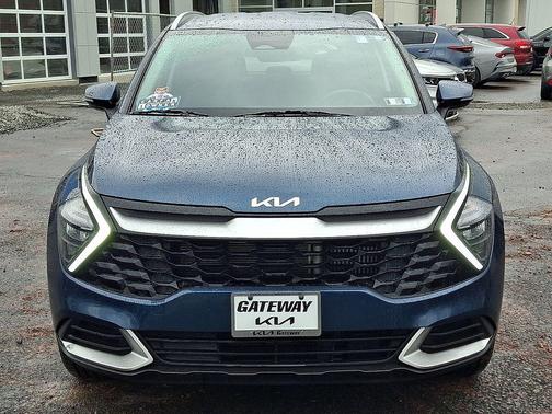 Blue 2023 Kia Sportage Hybrid EX