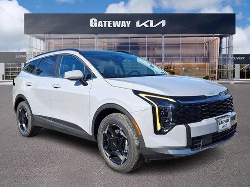 Fusion Orange 2026 Kia Sportage Hybrid S