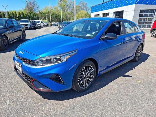 Blue 2023 Kia Forte GT-Line