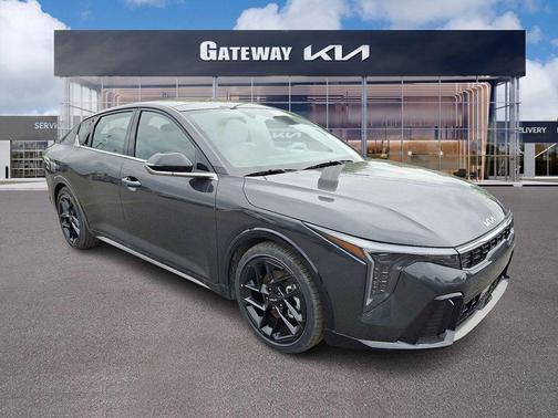 Gray 2026 Kia K4 GT-Line Turbo