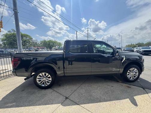 Agate Black Metallic 2025 Ford F-150 King Ranch