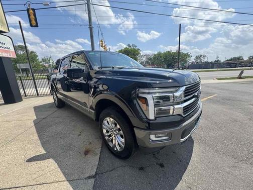 Agate Black Metallic 2025 Ford F-150 King Ranch
