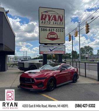 Rapid Red Metallic Tinted Clearcoat 2024 Ford Mustang GT