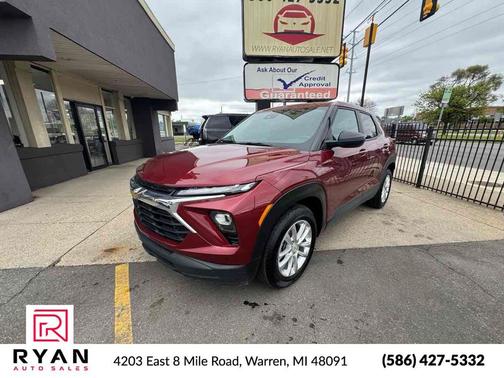Crimson Metallic 2025 Chevrolet Trailblazer LS