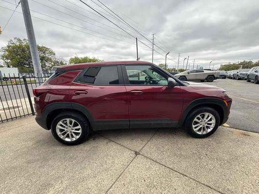 Crimson Metallic 2025 Chevrolet Trailblazer LS