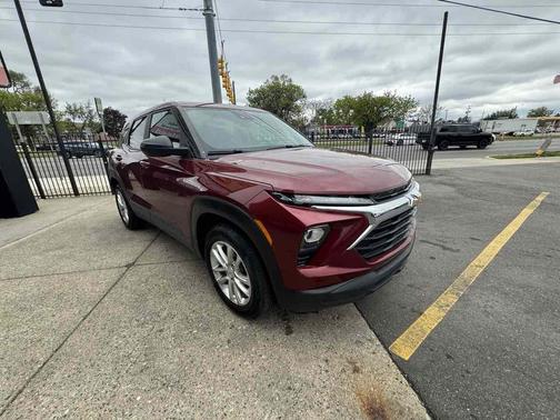 Crimson Metallic 2025 Chevrolet Trailblazer LS
