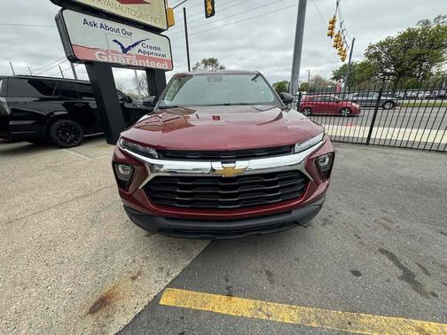Crimson Metallic 2025 Chevrolet Trailblazer LS