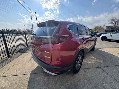 Radiant Red Metallic 2021 Honda CR-V Hybrid EX-L