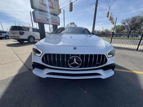 designo Diamond White 2021 Mercedes-Benz AMG GT 43 4-Door