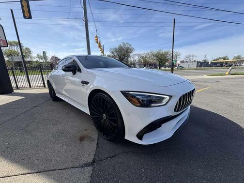 designo Diamond White 2021 Mercedes-Benz AMG GT 43 4-Door