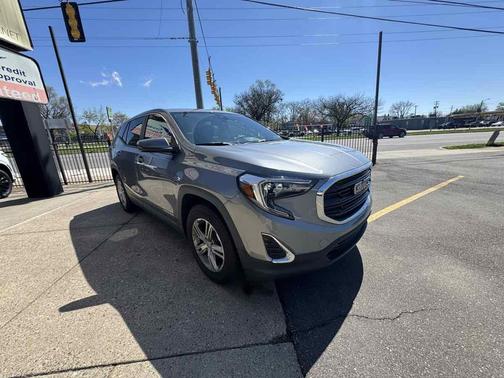 Satin Steel Metallic 2021 GMC Terrain SLE