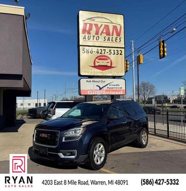 Dark Sapphire Blue Metallic 2016 GMC Acadia SLE-1