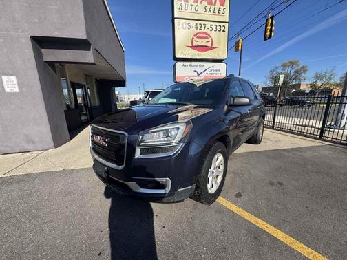 Dark Sapphire Blue Metallic 2016 GMC Acadia SLE-1