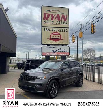 Granite Crystal Metallic Clearcoat 2021 Jeep Grand Cherokee 80th Anniversary 4x4