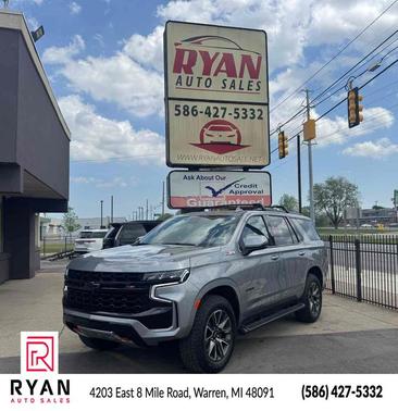 Sterling Gray Metallic 2023 Chevrolet Tahoe 4WD Z71