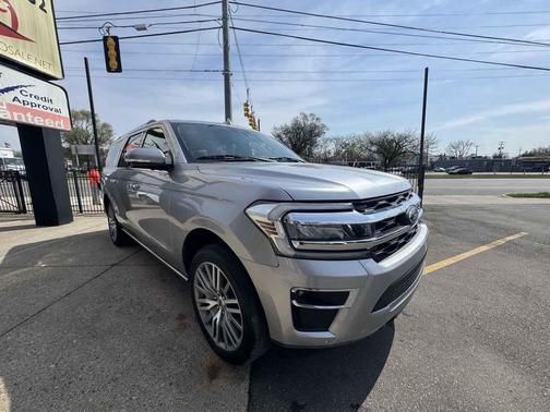 Iconic Silver Metallic 2022 Ford Expedition Max Limited