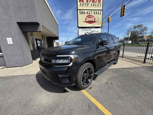 Agate Black Metallic 2023 Ford Expedition Max Limited