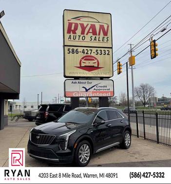 Stellar Black Metallic 2023 Cadillac XT4 Premium Luxury