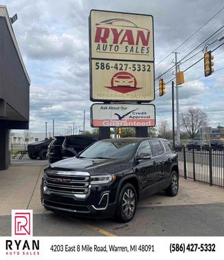 Ebony Twilight Metallic 2020 GMC Acadia FWD SLE