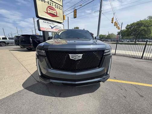 Shadow Metallic 2021 Cadillac Escalade Sport