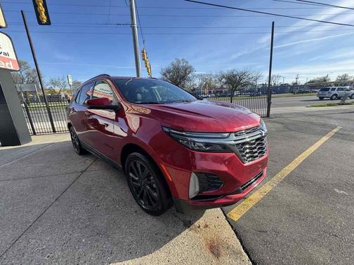 Radiant Red Tintcoat 2023 Chevrolet Equinox FWD RS