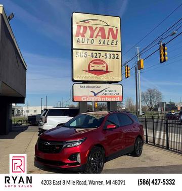 Radiant Red Tintcoat 2023 Chevrolet Equinox FWD RS