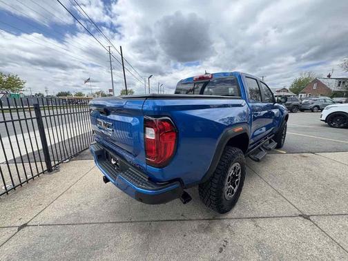 Dynamic Blue Metallic 2023 GMC Canyon AT4X