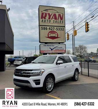 Oxford White 2024 Ford Expedition Max Limited