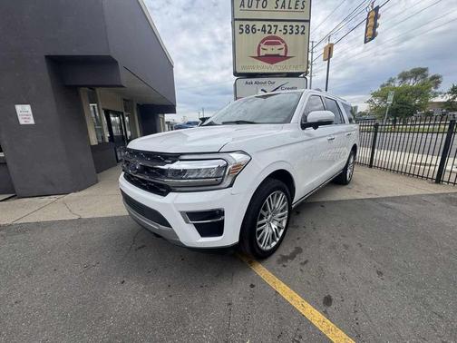 Oxford White 2024 Ford Expedition Max Limited